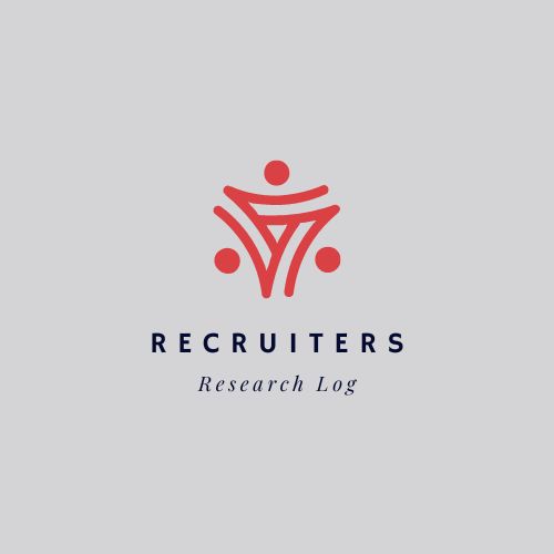 Recruiters Research Log